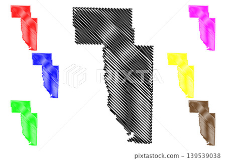 Howard County, Arkansas (U.S. county, United States of America,USA, U.S., US) map vector illustration, scribble sketch Howard map Howard County, Arkansas (U.S. county, United States of America,USA, U.S., US) map vector illustration, scribble sketch Howard map 139539038