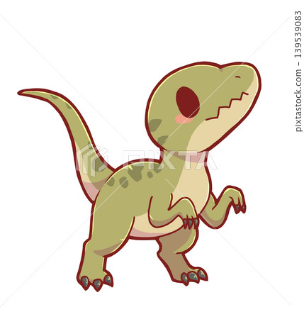 A cute, stylized Compsognathus A cute, stylized Compsognathus 139539083