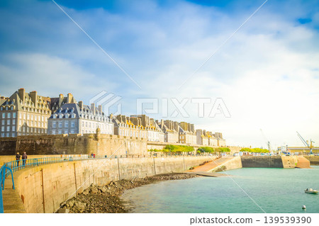 old town of Saint Malo, Brittany, France old town of Saint Malo, Brittany, France 139539390