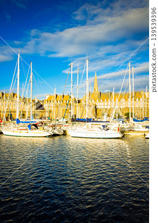 marina of Saint Malo, France marina of Saint Malo, France 139539396