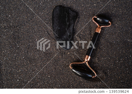 gua sha, face massage roller gua sha, face massage roller 139539624