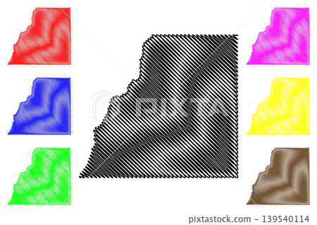 La Plata County, Colorado (U.S. county, United States of America,USA, U.S., US) map vector illustration, scribble sketch La Plata map La Plata County, Colorado (U.S. county, United States of America,USA, U.S., US) map vector illustration, scribble sketch La Plata map 139540114