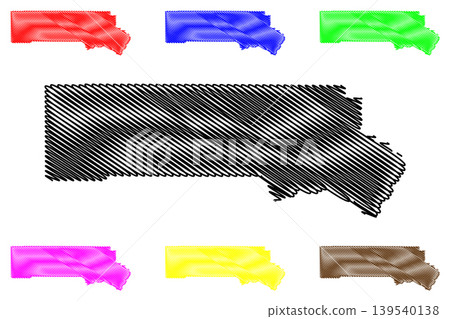 San Miguel County, Colorado (U.S. county, United States of America,USA, U.S., US) map vector illustration, scribble sketch San Miguel map San Miguel County, Colorado (U.S. county, United States of America,USA, U.S., US) map vector illustration, scribble sketch San Miguel map 139540138