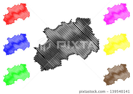 Aileu Municipality (Municipalities of East Timor, Democratic Republic of Timor-Leste, island) map vector illustration, scribble sketch Aileu map Aileu Municipality (Municipalities of East Timor, Democratic Republic of Timor-Leste, island) map vector illustration, scribble sketch Aileu map 139540141