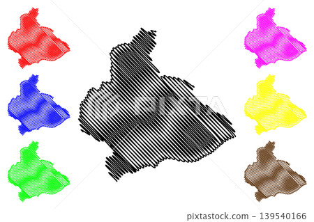 Manufahi Municipality (Municipalities of East Timor, Democratic Republic of Timor-Leste, island) map vector illustration, scribble sketch Manufahi map Manufahi Municipality (Municipalities of East Timor, Democratic Republic of Timor-Leste, island) map vector illustration, scribble sketch Manufahi map 139540166
