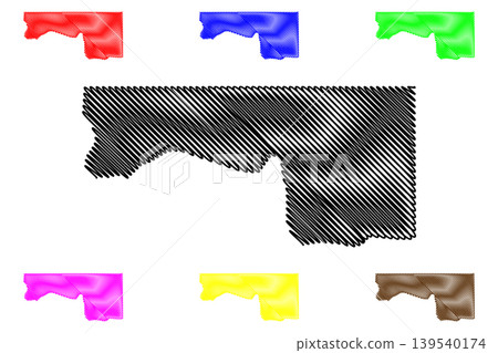 Kie-Ntem (Republic of Equatorial Guinea, Provinces of Equatorial Guinea) map vector illustration, scribble sketch Kie Ntem Province map Kie-Ntem (Republic of Equatorial Guinea, Provinces of Equatorial Guinea) map vector illustration, scribble sketch Kie Ntem Province map 139540174