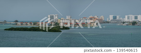 Clearwater Florida Marina and Intracoastal Waterway with Boats Waterfront Condominiums Clearwater Florida Marina and Intracoastal Waterway with Boats Waterfront Condominiums 139540615