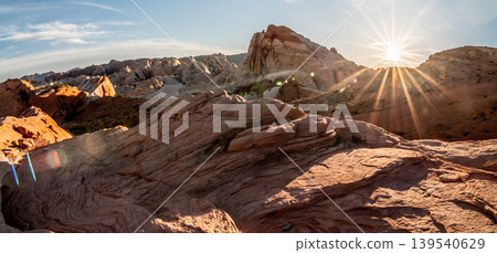 Valley of Fire State Park Nevada Unique Sandstone Formations with Balanced Rock Valley of Fire State Park Nevada Unique Sandstone Formations with Balanced Rock 139540629