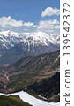 The Northern Alps mountain range as seen from near Nishihotaka Mountain Hut. 139542372