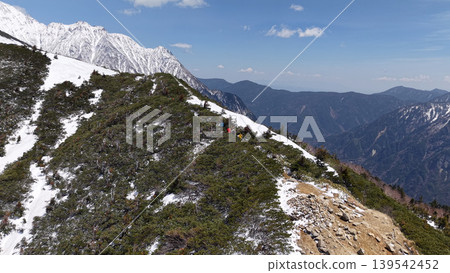 Aerial view of the Northern Alps Aerial view of the Northern Alps 139542452