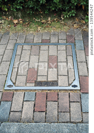 Sidewalk storm drain cover Sidewalk storm drain cover 139544247