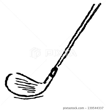 Hand Drawn Golf Club Vector Illustration Hand Drawn Golf Club Vector Illustration 139544337