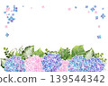 Hydrangea frame 2 (no border) 139544342