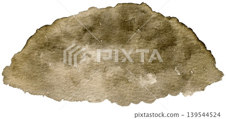 Watercolor illustration of brown garden soil mound. Botanical element for gardening themes, greenhouse projects, planting designs, farming concepts and countryside decoration. Watercolor illustration of brown garden soil mound. Botanical element for gardening themes, greenhouse projects, planting designs, farming concepts and countryside decoration. 139544524