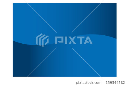 Abstract design element with a blue wave background that evokes trust and technology. 139544582