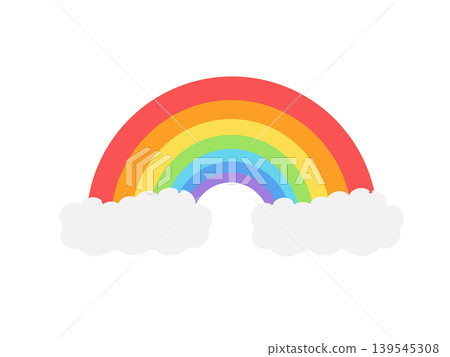 Rainbow illustration Rainbow illustration 139545308