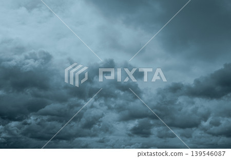 Dark dramatic sky and clouds. Background for death and sad concept. Gray sky and fluffy white clouds. Thunder and storm sky. Sad and moody sky. Nature background. Dead abstract background. Cloudscape. Dark dramatic sky and clouds. Background for death and sad concept. Gray sky and fluffy white clouds. Thunder and storm sky. Sad and moody sky. Nature background. Dead abstract background. Cloudscape. 139546087