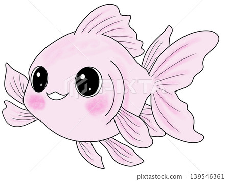 digital hand draw of fish cartoon fish isolated on white background for coloring fish under water animal digital hand draw of fish cartoon fish isolated on white background for coloring fish under water animal 139546361