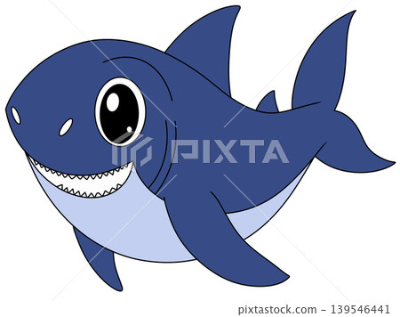 digital hand draw of fish cartoon fish isolated on white background for coloring fish shark under water animal digital hand draw of fish cartoon fish isolated on white background for coloring fish shark under water animal 139546441