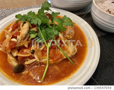 番茄醬燉豬肉，再炒製 139547059