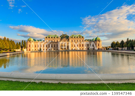 Upper Belvedere palace in Vienna, Austria Upper Belvedere palace in Vienna, Austria 139547346