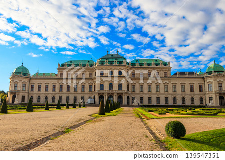 Upper Belvedere palace in Vienna, Austria Upper Belvedere palace in Vienna, Austria 139547351