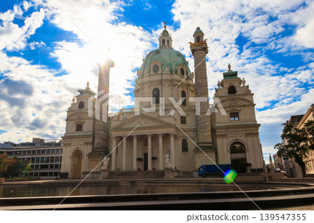 St. Charles's Church (Karlskirche) in Vienna, Austria St. Charles's Church (Karlskirche) in Vienna, Austria 139547355