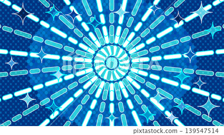 A blue radial abstract burst background with a sparkling star pattern. A blue radial abstract burst background with a sparkling star pattern. 139547514