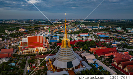aerial view of the golden gate with intricate golden architecture aerial view of the golden gate with intricate golden architecture 139547684