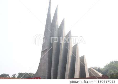The National Martyrs Memorial, located in Savar near Dhaka, Bangladesh The National Martyrs Memorial, located in Savar near Dhaka, Bangladesh 139547953