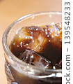Iced coffee, cold coffee, coffee shop, cafe, roasting, ice, summer, heatstroke, refreshing, traditional coffee shop, glass 139548233