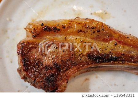 Lamb chops grilled to perfection Lamb chops grilled to perfection 139548331