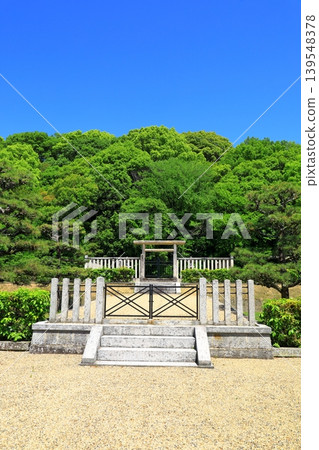 The Emperor's Mausoleum in the Fresh Greenery The Emperor's Mausoleum in the Fresh Greenery 139548378