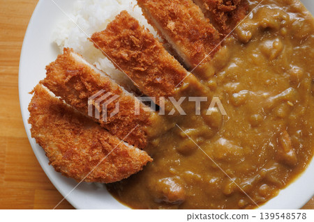 Katsu curry at a soba restaurant 139548578