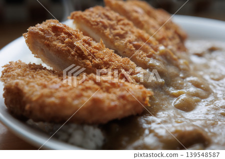 Katsu curry at a soba restaurant Katsu curry at a soba restaurant 139548587