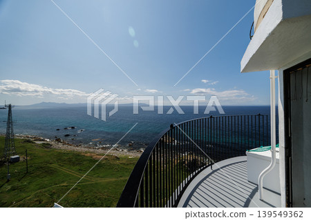The Pacific Ocean as seen from Shiriyazaki Lighthouse (Higashidori Village, Aomori Prefecture) 139549362
