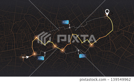 Street roads and location, GPS navigator screen. Decorative graphic tourist map. Street roads and location. Abstract vector transportation background. Fragments of town. Vector, illustration. Street roads and location, GPS navigator screen. Decorative graphic tourist map. Street roads and location. Abstract vector transportation background. Fragments of town. Vector, illustration. 139549962
