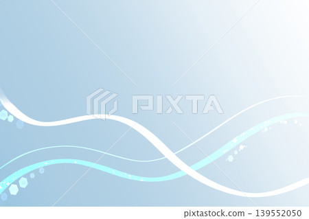 Abstract background material with shimmering curved lines, futuristic design with blue gradient, includes copy space. Abstract background material with shimmering curved lines, futuristic design with blue gradient, includes copy space. 139552050