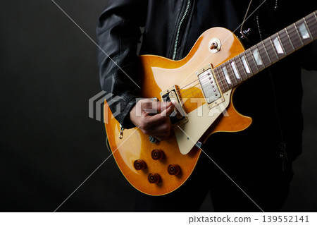 Young male musician live performance Young male musician live performance 139552141