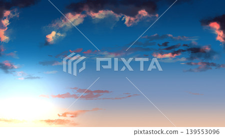 A background image of a sunset sky and clouds that evokes a sense of hope; a refreshing gradient sky background for banners. A background image of a sunset sky and clouds that evokes a sense of hope; a refreshing gradient sky background for banners. 139553096