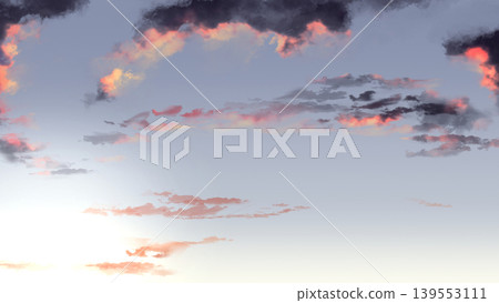 以日落天空和雲彩為背景的圖片,給人以希望之感;清新的漸層天空背景,適用於橫幅設計。 以日落天空和雲彩為背景的圖片,給人以希望之感;清新的漸層天空背景,適用於橫幅設計。 139553111
