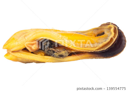 Mussel meat isolated on white background 139554775