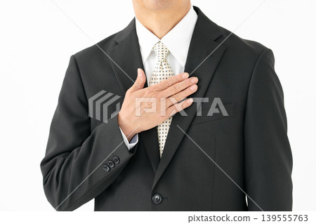 Men's business at hand 139555763