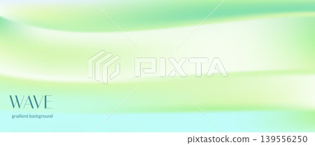 Wavy mint texture with soft yellow tone for botanical card. Gentle gradient in airy ethereal mood and dreamy curve gradation. Vector wave mint backdrop with undulated lime curve and landscape vibe Wavy mint texture with soft yellow tone for botanical card. Gentle gradient in airy ethereal mood and dreamy curve gradation. Vector wave mint backdrop with undulated lime curve and landscape vibe 139556250