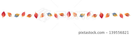 Line art, watercolors, and borders featuring autumn foliage. Line art, watercolors, and borders featuring autumn foliage. 139556821