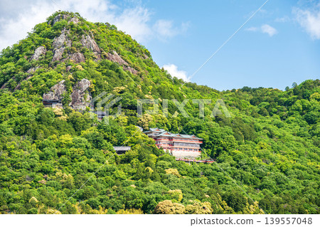 View of Mt. Akagami (Mt. Tarobo), Higashiomi City, Shiga Prefecture 139557048