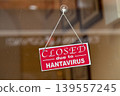 Closed due to hantavirus sign 139557245