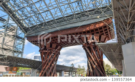 JR Kanazawa Station, Kanazawa City, Ishikawa Prefecture JR Kanazawa Station, Kanazawa City, Ishikawa Prefecture 139557364