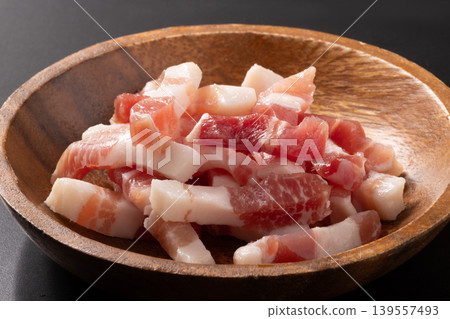 [進口五花肉] 生培根片（義大利燻肉） 139557493