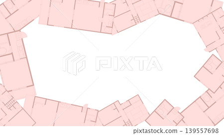 背景素材包括房屋平面圖 139557698